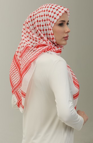 Palestina Keffiyeh Sjaal 1001-04 Rood 1001-04