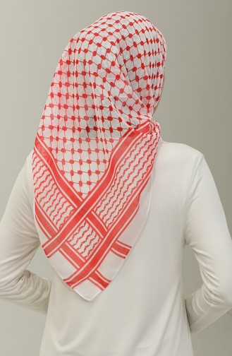 Palestina Keffiyeh Sjaal 1001-04 Rood 1001-04