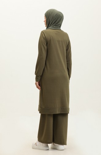 Two Thread Tunic Pants Two Piece Suit 0044-31 Light Khaki 0044-31