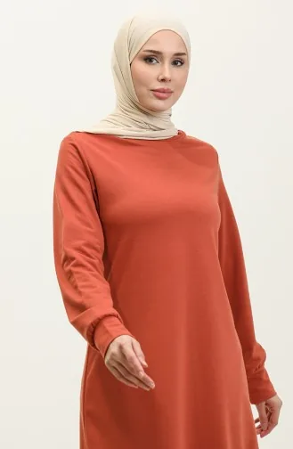İki İp Tunik Pantolon İkili Takım 0044-33 Soğan Kabuğu