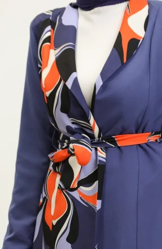 Bedrukt Jasje Blauw Tk227 589
