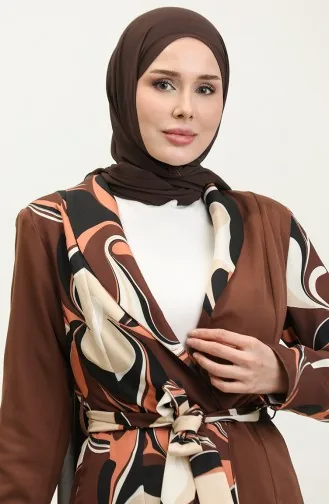 Jaspak Met Print Bruin Tk227 591