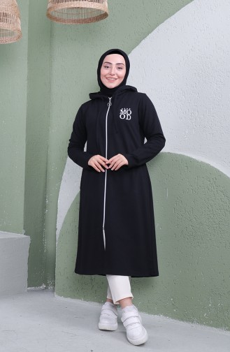 Casquette De Sport A Capuche 3081-01 Noir 3081-01