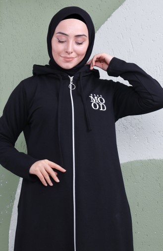 Casquette De Sport A Capuche 3081-01 Noir 3081-01