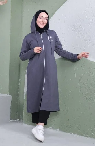 Sportmütze Mit Kapuze 3081-02 Anthrazit 3081-02