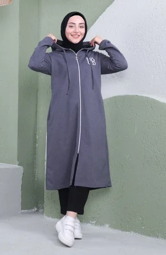 Sportmütze Mit Kapuze 3081-02 Anthrazit 3081-02