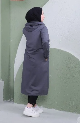 Sportmütze Mit Kapuze 3081-02 Anthrazit 3081-02