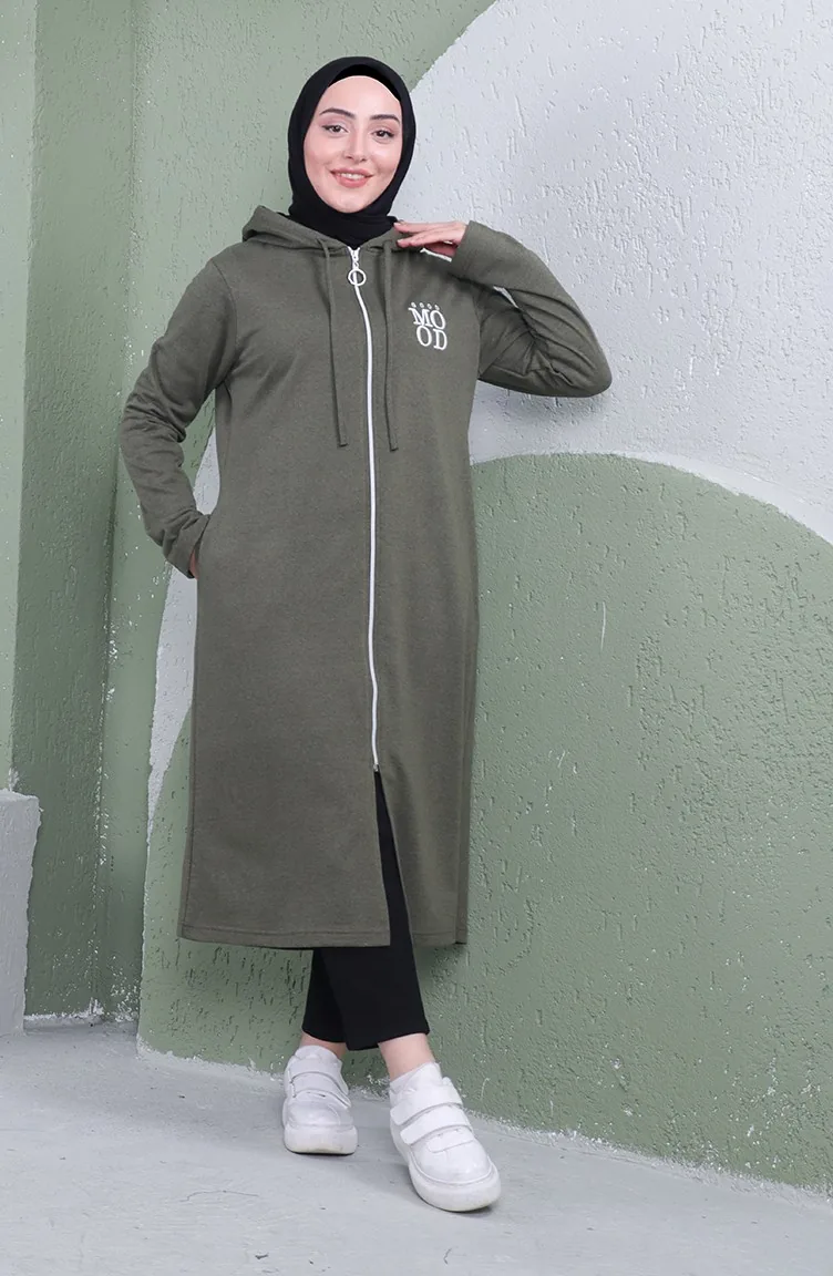 Kapüşonlu Spor Kap 3081-04 Haki