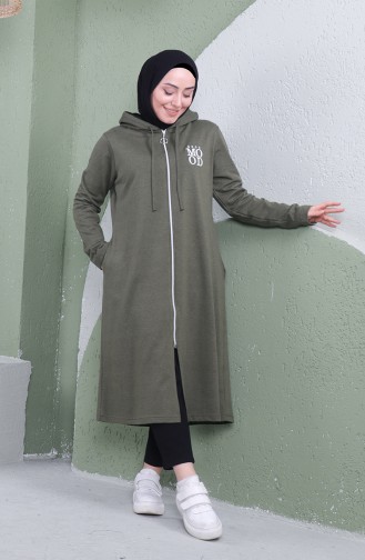 Sportmütze Mit Kapuze 3081-04 Khaki 3081-04