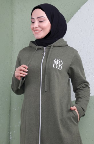 Sportmütze Mit Kapuze 3081-04 Khaki 3081-04