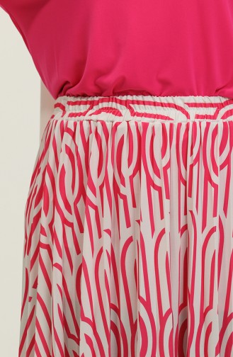 Pleated Skirt Suit Pink Tk220 600