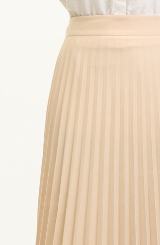 Pleated Skirt 2249-05 Beige 2249-05