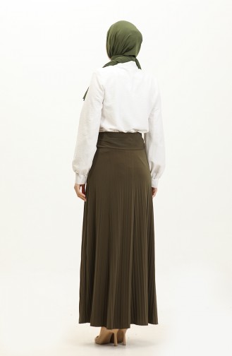 Sandy Pleated Skirt 3002A-12 Light Khaki 3002A-12