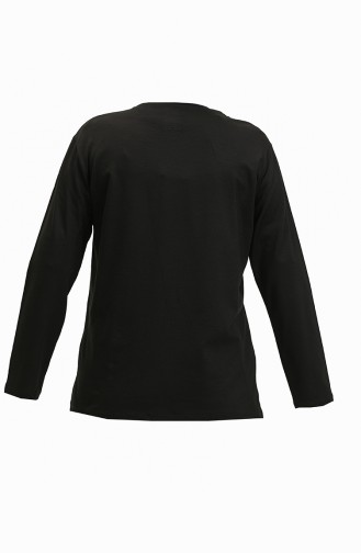 Viscose Long Sleeve Body 0176-02 Black 0176-02