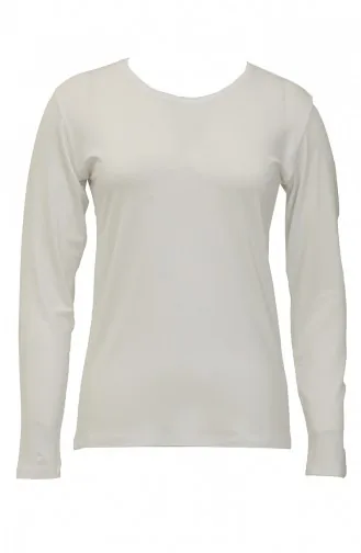 Viscose Long Sleeve Body 0180-01 White 0180-01