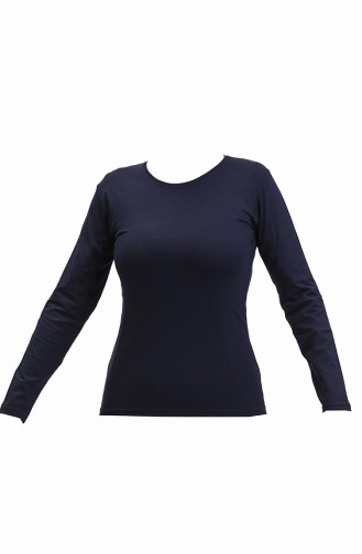 Viscose Long Sleeve Body 0180-03 Navy Blue 0180-03