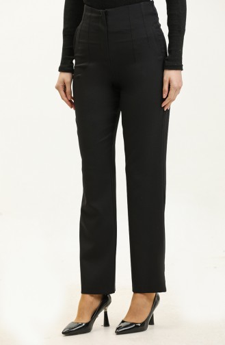 Fabric Trousers Black 3141 569