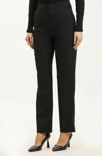 Pantalon En Tissu Noir 3141 569