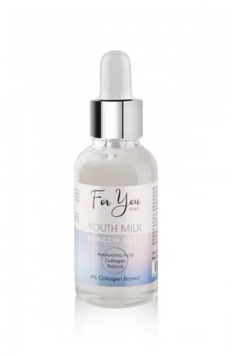 Gençlik Sütü Serumu Anti Aging Kırışıklık Karşıtı Retinol Collagen Hyaluronic Acid Yüz Serumu