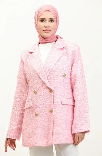 Boucle Jacket Powder C1428 649