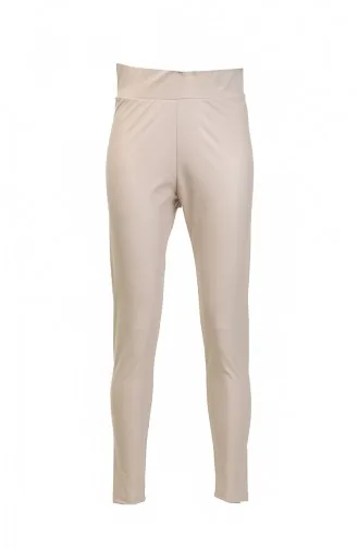 Lederhose Mit Schmalem Bein 20185-03 Stone 20185-03