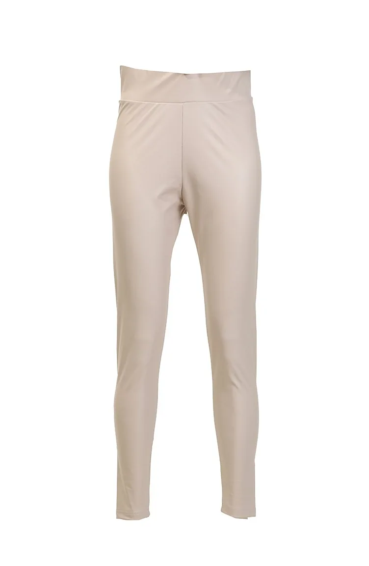 Lederhose Mit Schmalem Bein 20185-03 Stone 20185-03