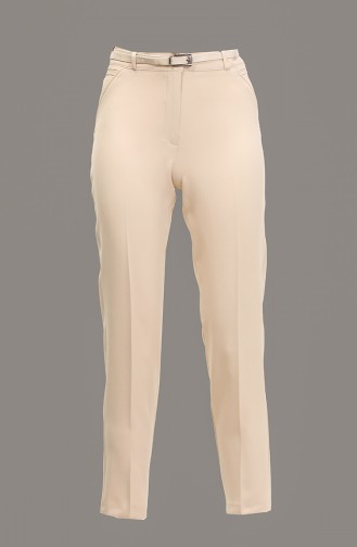 Enkellange Stoffen Broek Stone 3059 567