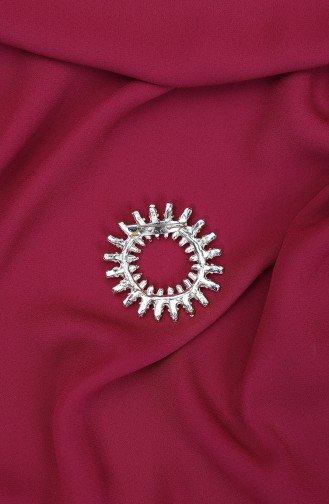 Broche En Perles De Pierre De Cristal De Couleur Or 27-275-13 27-275-13