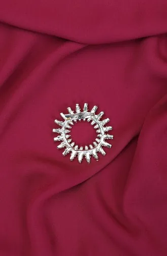Broche En Perles De Pierre De Cristal De Couleur Or 27-275-13 27-275-13