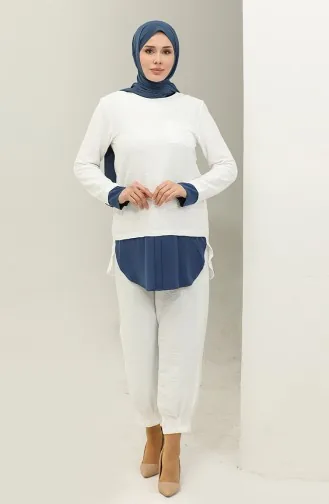 Costume Double Couleur Bleu Tk224 593