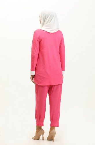 Double Color Suit Fuchsia Tk224 595