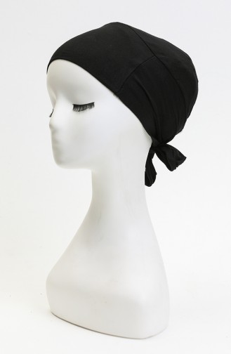 Bonnet Sans Couture Lycra-01 Noir 01