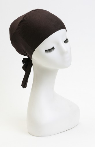 Lycra Seamless Bonnet-03 Dark Brown 03