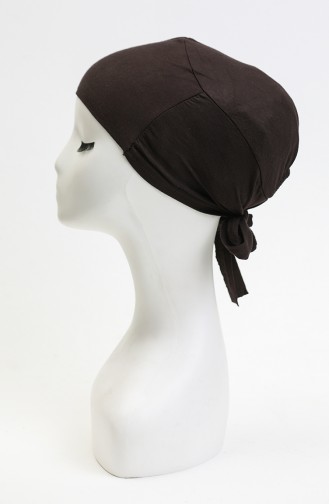 Lycra Seamless Bonnet-03 Dark Brown 03