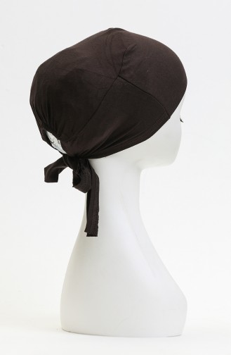 Lycra Seamless Bonnet-03 Dark Brown 03