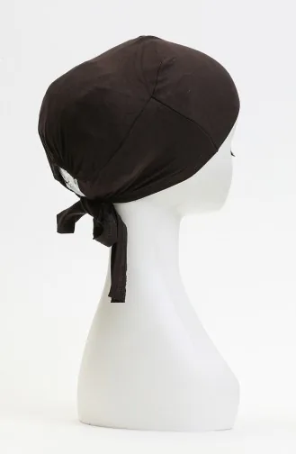 Lycra Seamless Bonnet-03 Dark Brown 03