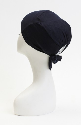 Lycra Seamless Bonnet-04 Marineblau 04