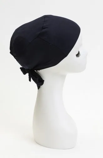Lycra Seamless Bonnet-04 Marineblau 04