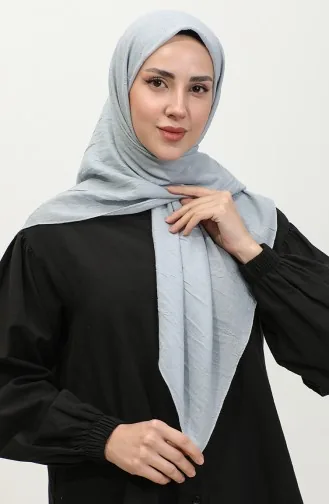 Bamboo Kraş Scarf 90165-03 Silver Gray 90165-03