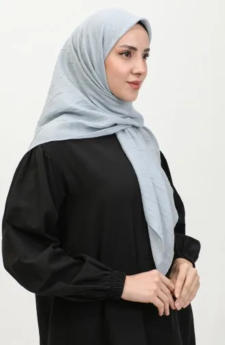 Bamboo Kraş Scarf 90165-03 Silver Gray 90165-03