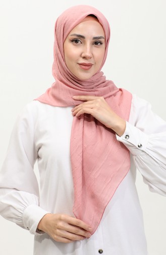 Bamboo Kraş Scarf 90165-14 Light Dusty Rose 90165-14