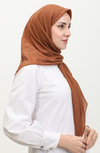 Bamboo Kraş Scarf 90165-16 Brown 90165-16