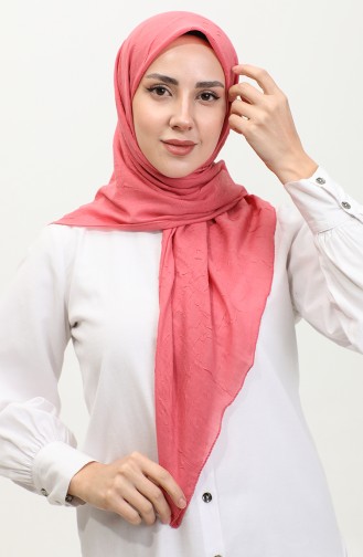 Bamboo Kraş Scarf 90165-27 Dusty Rose 90165-27