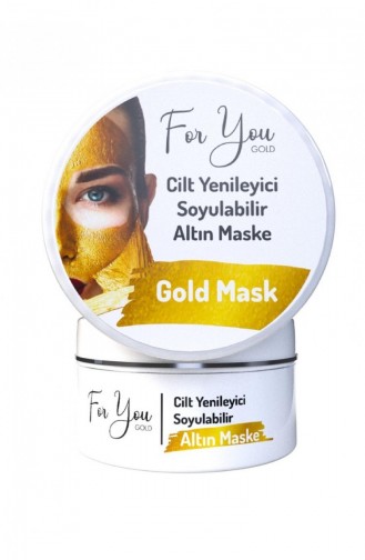 Altın Maske Beyazlatıcı Etkili Kırışıklık Yaşlanma Karşıtı Anti Aging Soyulabilir Yüz Maske