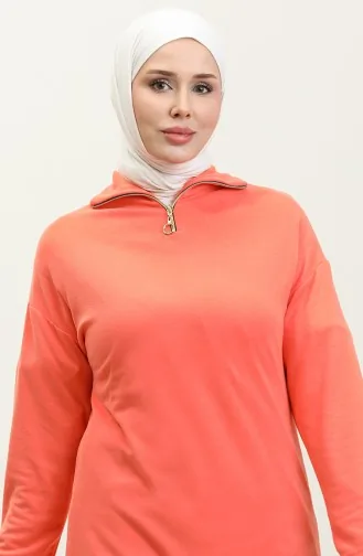 Trainingsanzug Mit Reißverschluss 2143-01 Orange 2143-01