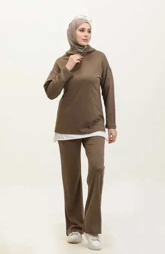 طقم رياضي بسحاب 2146-06 فيزون غامق 2146-06