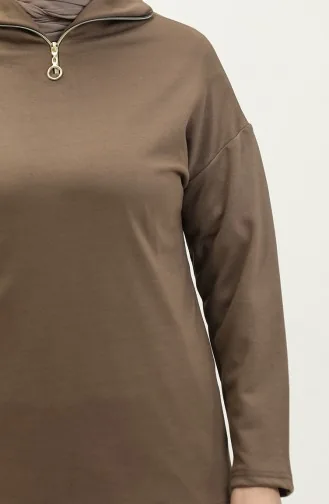 طقم رياضي بسحاب 2146-06 فيزون غامق 2146-06