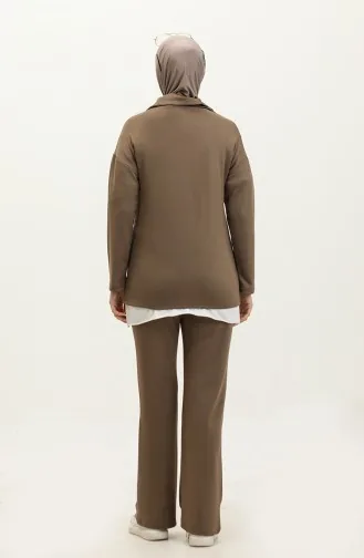 طقم رياضي بسحاب 2146-06 فيزون غامق 2146-06