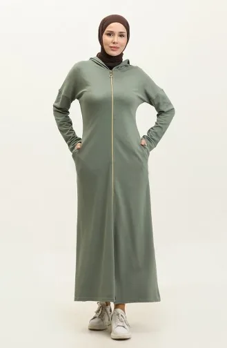 عباية بسحاب 2140-01 أخضر مينت 2140-01