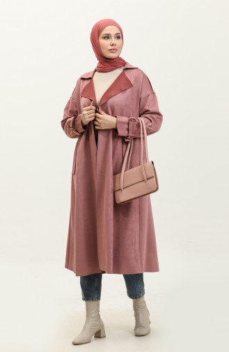 Bağcıklı Süet Kap Pembe K198